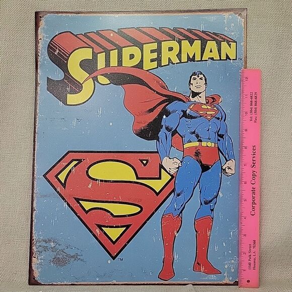 Superman Comic Book Collection ,Superman Tin Sign, Dvd - Picture 2 of 10